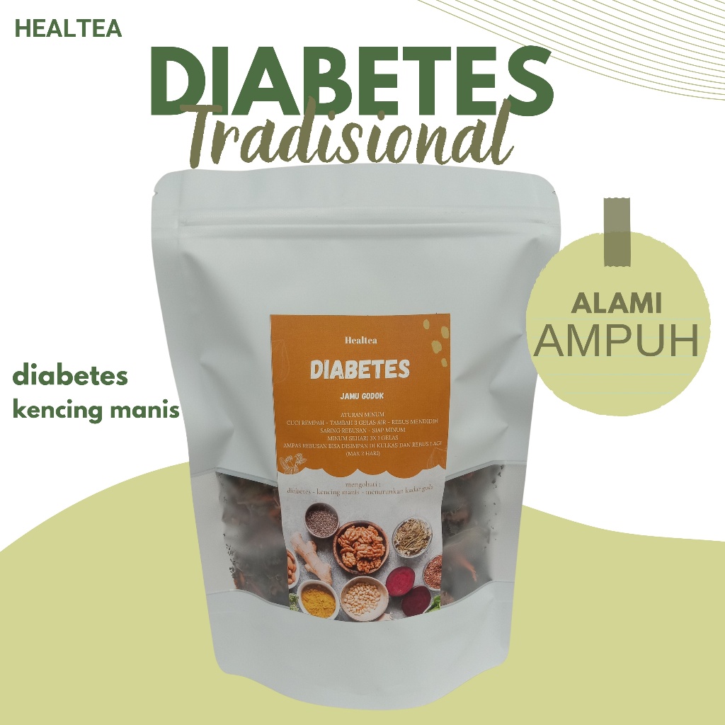 

DIABETES jamu godok tradisional rempah herbal alami