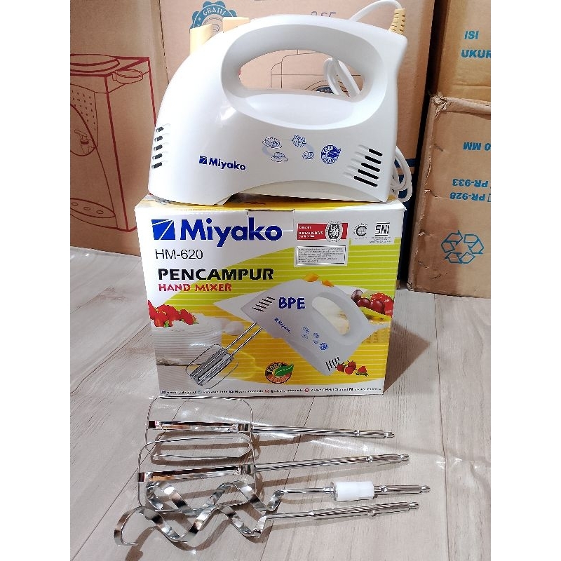 MIYAKO HAND MIXER HM 620 , MIXER MIYAKO , PENCAMPUR , MIXER MURAH BERKUALITAS