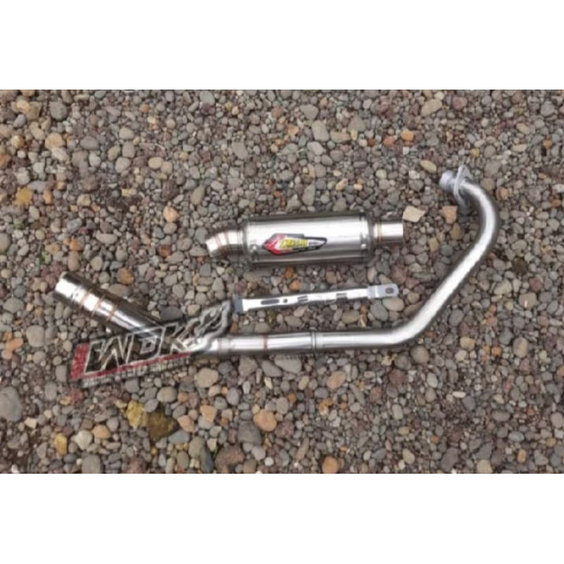 knalpot creampie fulsistem PNP satria Fu Sonic Vixion Supra gtr MX king max new MX old cb 150r dll