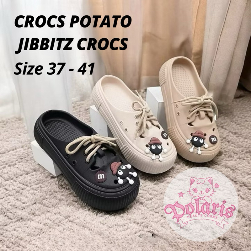 Sendal Crocs Baim Karet Rubber Wanita Crocs Wanita Jibbitz Crocs | Sandal Karet Tali Sepatu
