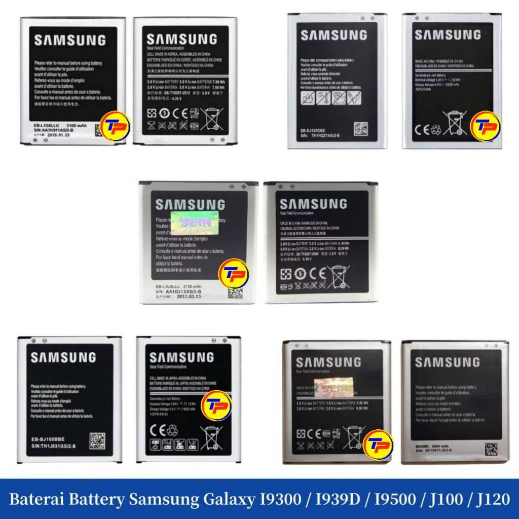 Baterai Battery Samsung Galaxy I9300 / I939D / I9500 / J100 / J120