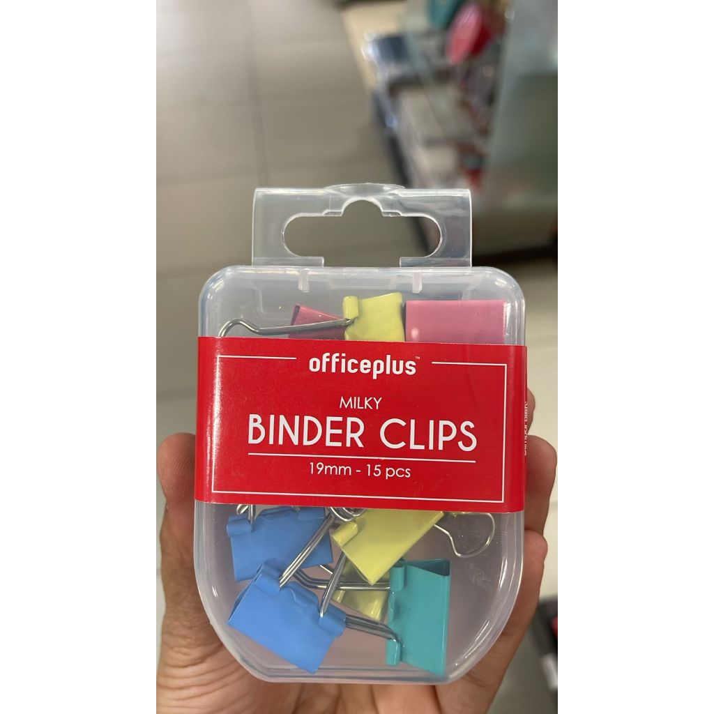 

Gramedia - OFFICE-P BINDERCLIP 19 MILKY COLOR OP-BC19MLK