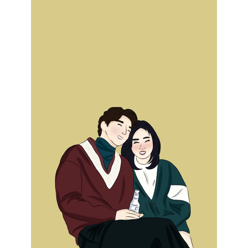 

Gambar digital | Sketsa digital dari foto + cetak ukuran 10r