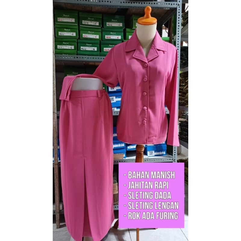 PSH Bhayangkari Bahan Manish Jahitan Butik Rapi