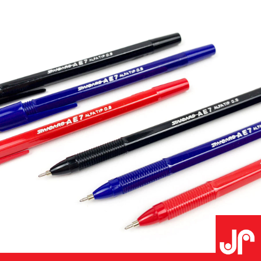 

PULPEN STANDARD AE7 0.5MM 1 PCS/ PULPEN BALLPOINT WARNA STANDARD AE7 0,5MM SATUAN