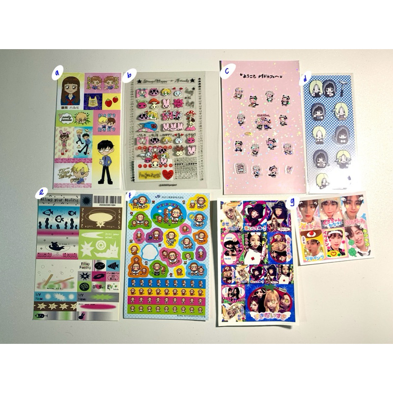 

various sticker hi.kiui gogoproject satosugu sakadays 23room osaru aespatbz