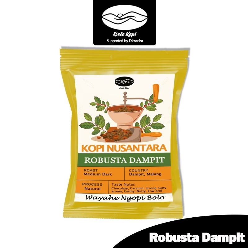 

Kopi Tubruk Robusta Dampit 10gr