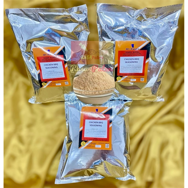 

BUMBU AYAM (CHICKEN) BBQ 1 kg Mr. Kaspe COD Halal BPOM RI MD