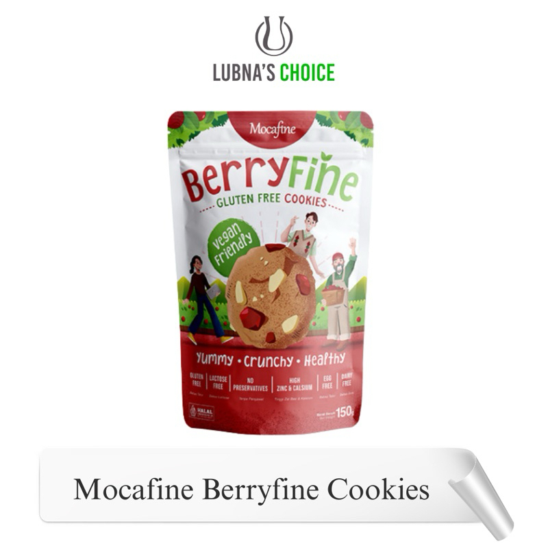 

Mocafine Berryfine Cookies Gluten Free