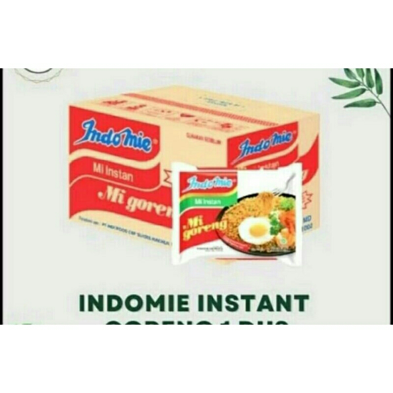 

INDOMIE GORENG 1 DUS ISI 40PCS