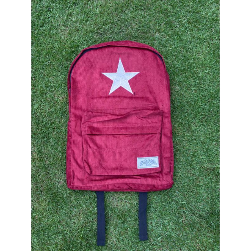 backpack NBC Corduroy star pink