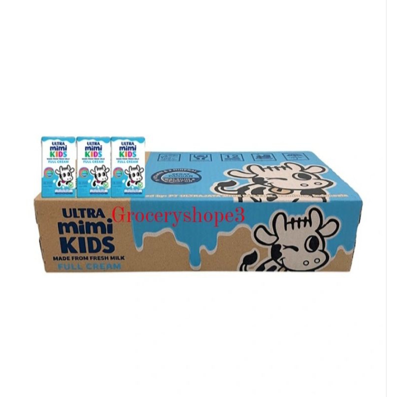 

Ultramimi Kids UHT FULLCREAM 125ML 1 Dus isi 40pcs