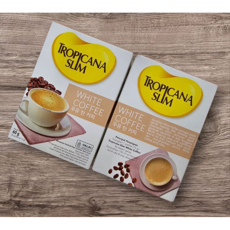 

Tropicana slim White Coffee 60 gr