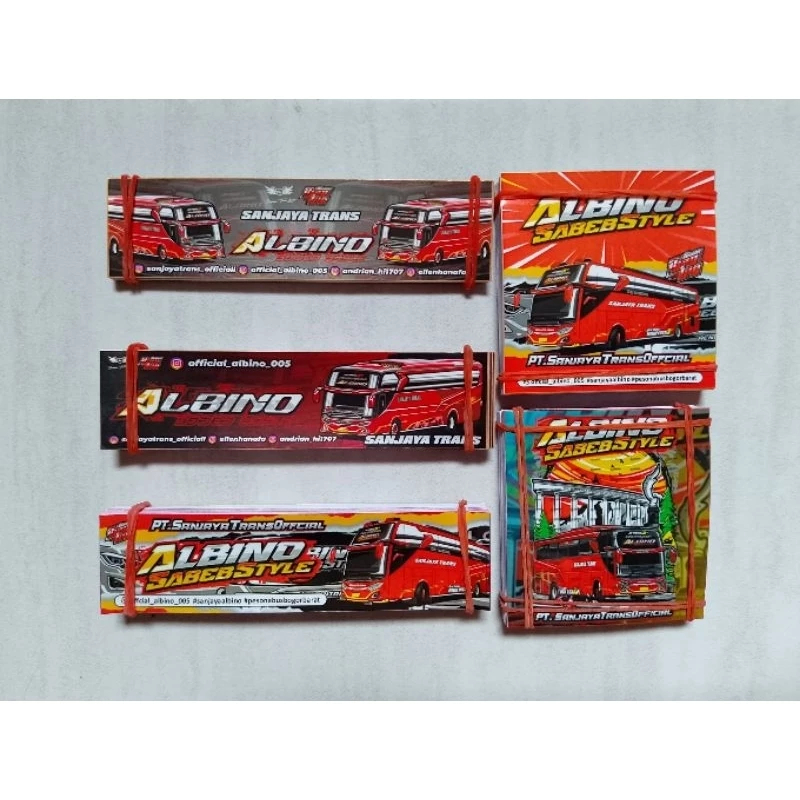 

Stiker Bis Sanjaya Trans Albino Isi 1 Pcs