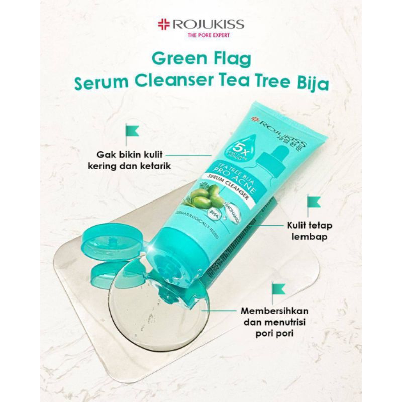 ROJukiss Serum Cleanser Tea Tree Bija