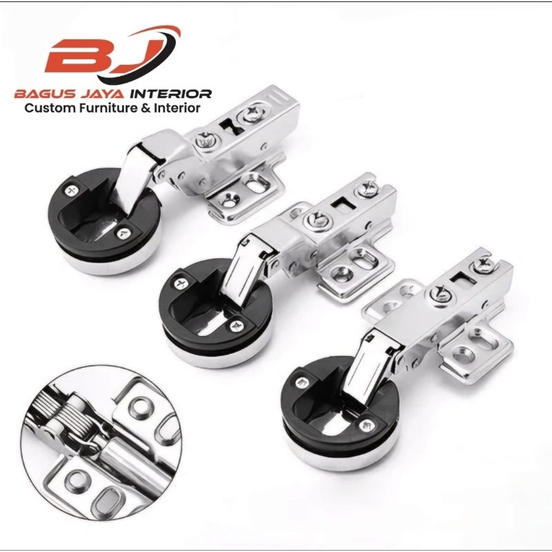 engsel sendok full bengkok  pintu kaca