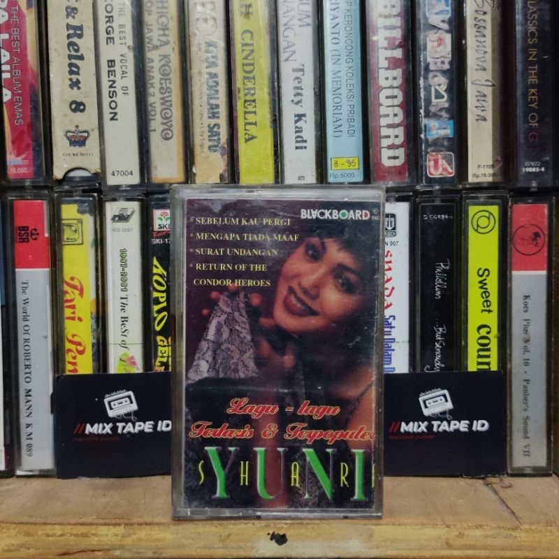 Kaset Pita - Yuni Shara - Lagu Lagu Terlaris & Terpopuler - Radio Tape - Kaset - Radio - Pemutar Kas
