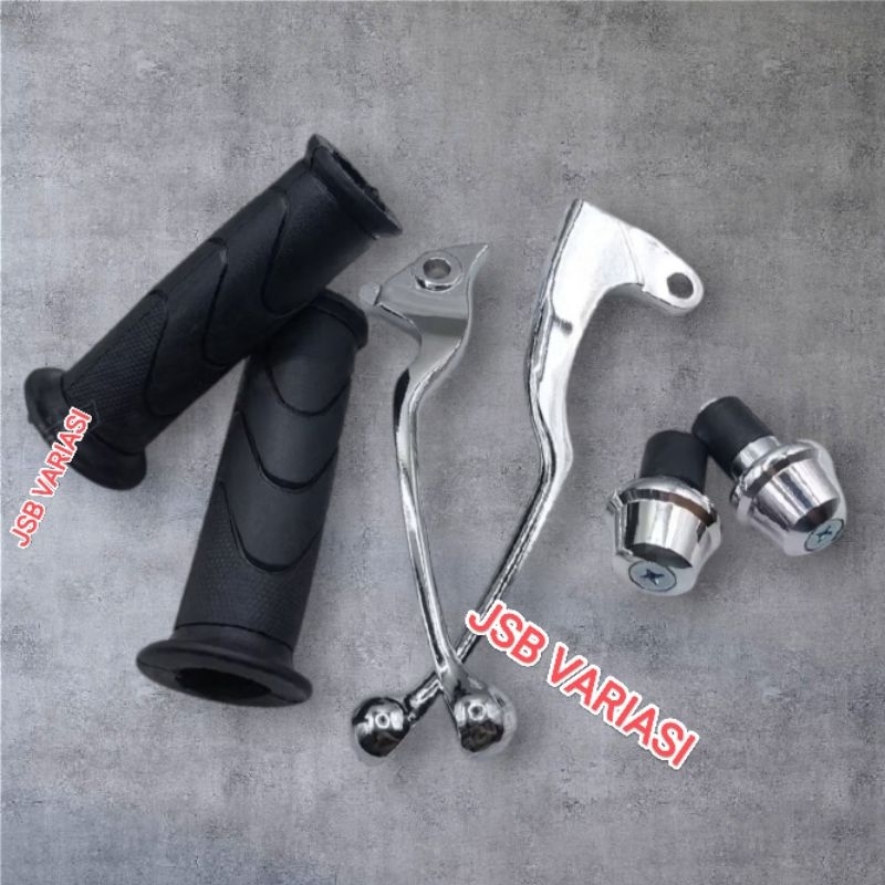 handle rem mio sporty 1set handgrip jalu stang mini chrom jsb variasi