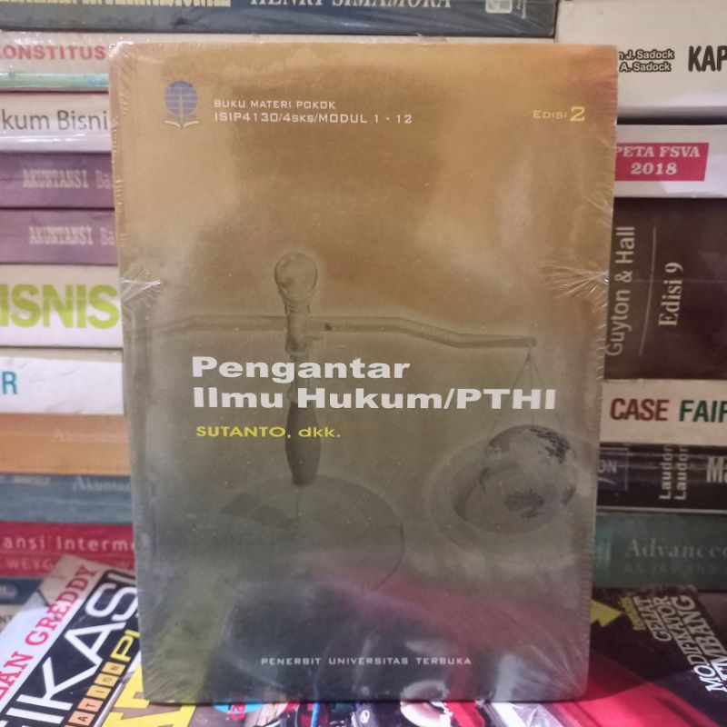 BUKU PENGANTAR ILMU HUKUM / PTHI - UNIVERSITAS TERBUKA (ORIGINAL)