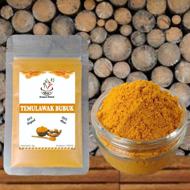 

Temulawak bubuk 50 gr /Asli Murni 100% Original / Curcuma Powder Premium