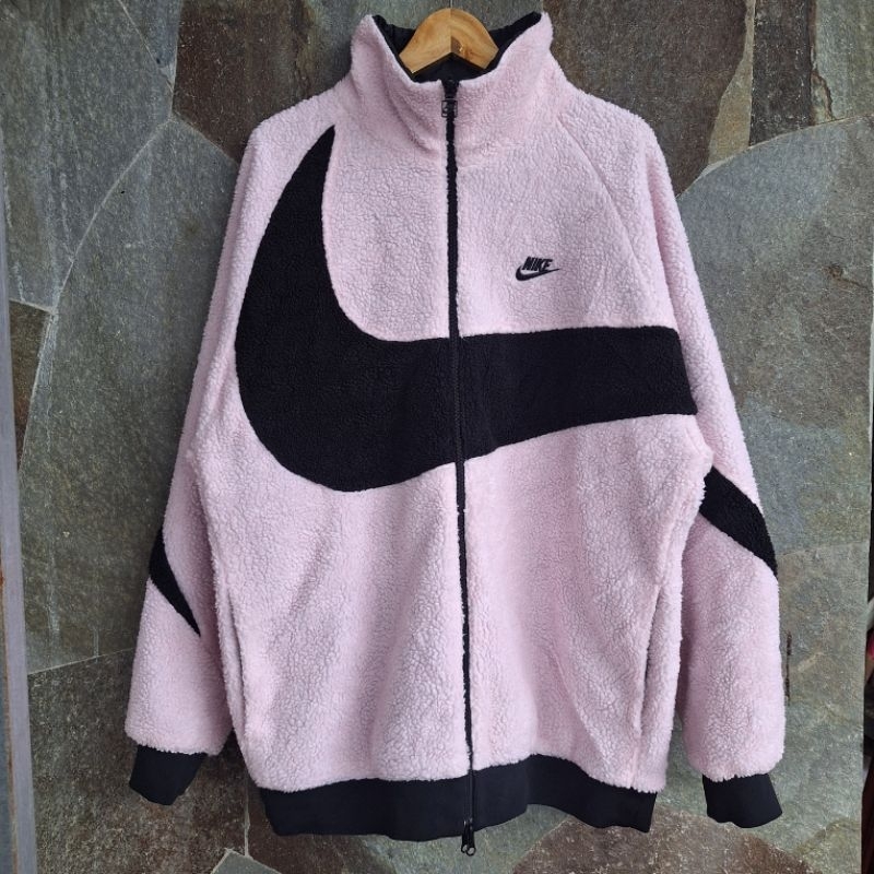 Nike Big Swoosh Reversible Boa Jacket