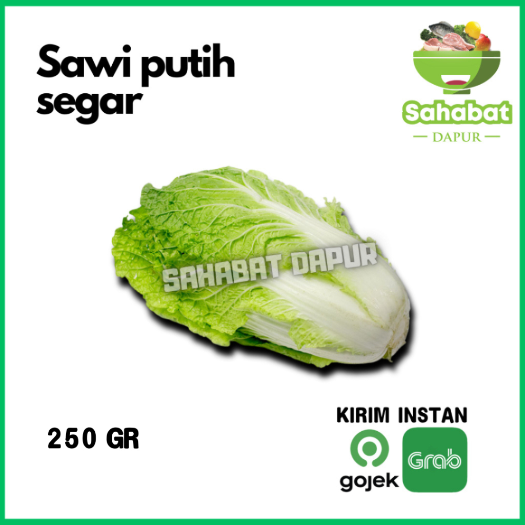 

Sawi Putih Segar 250gr - Sahabatdapur