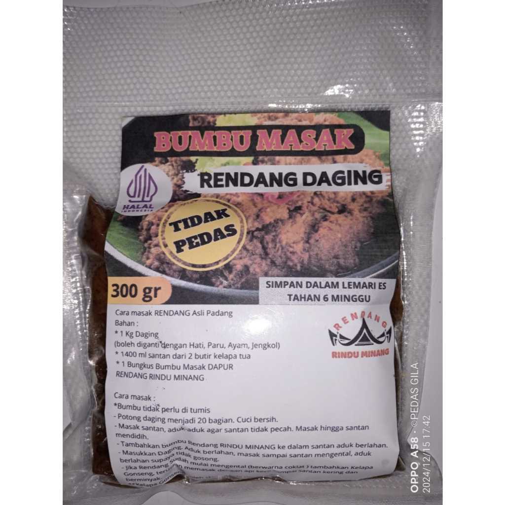 

Ygshop17 Bumbu Rendang 300 Gram