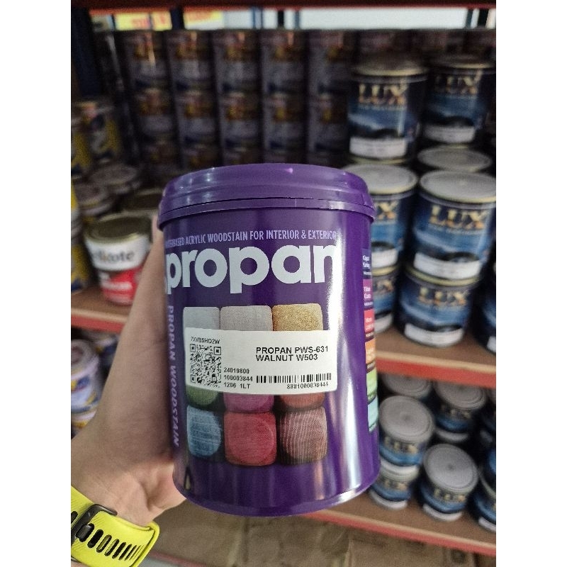 Propan Woodstain PWS 631 Walnut W503 // Politur Kayu // Pewarna Kayu 1 Liter