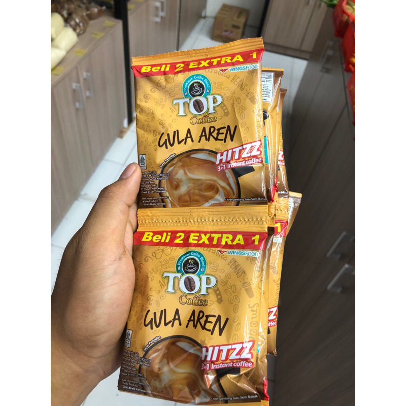 

Kopi top gula aren 22gr (15 sachet)