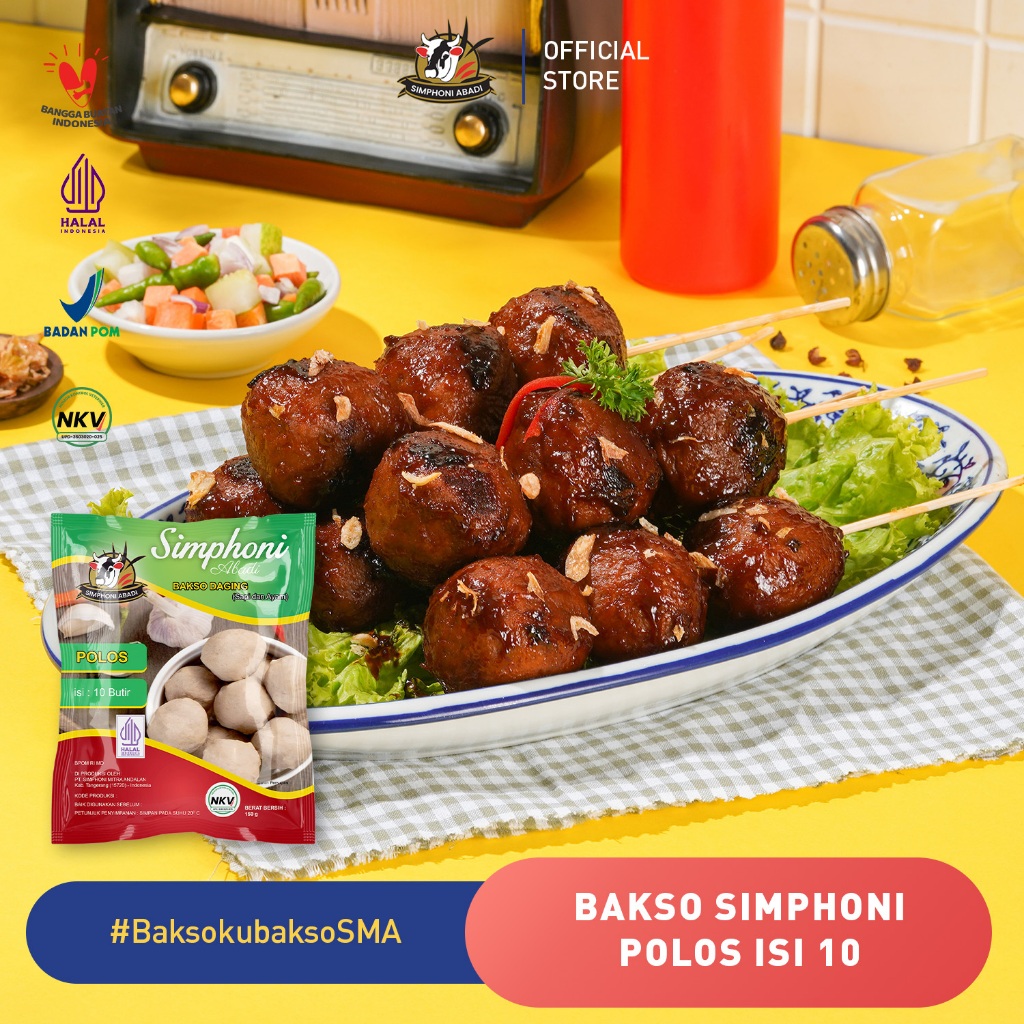 

Bakso Sapi Simphoni Polos Isi 10
