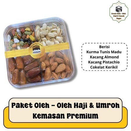 

OLEH OLEH HAJI DAN UMROH PAKET PREMIUM KEMASAN TOPLES I HAMPERS HAJI DAN UMROH I SOUVENIR PREMIUM