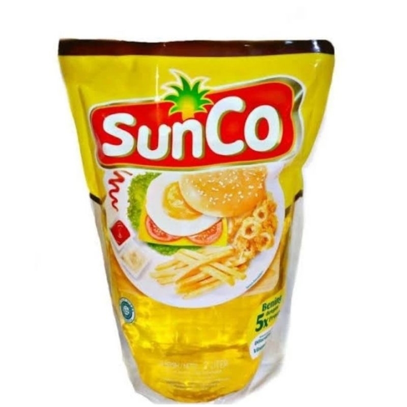 

minyak goreng sunco 2 liter.