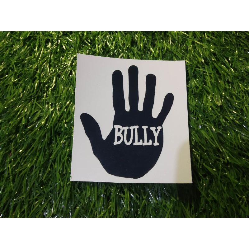 

stiker vinyl stop bullying