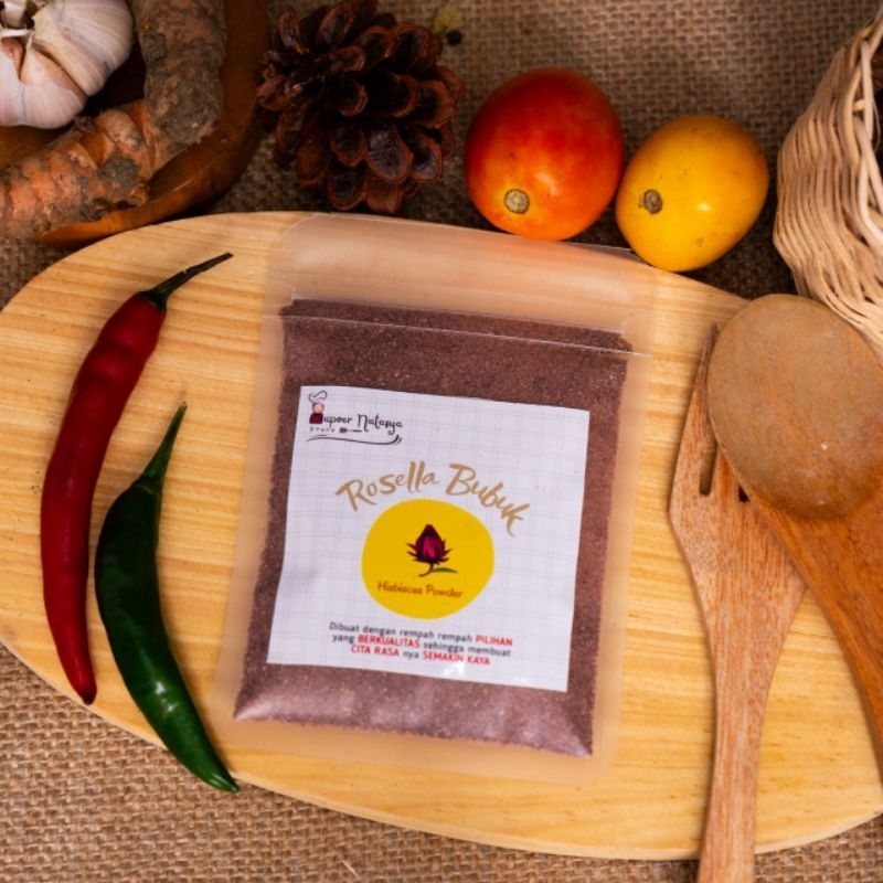 

Dapoer Natasya - Bunga Rosella Merah Bubuk | Rosella Flower Powder Kualitas Premium Ekonomis (30gram)