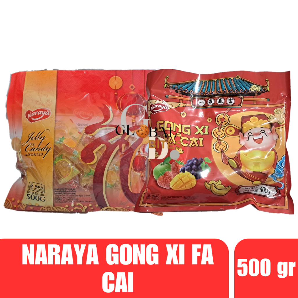 

Naraya Permen Candy Spesial Imlek Gong Xi Fa Cai Chinese New Year