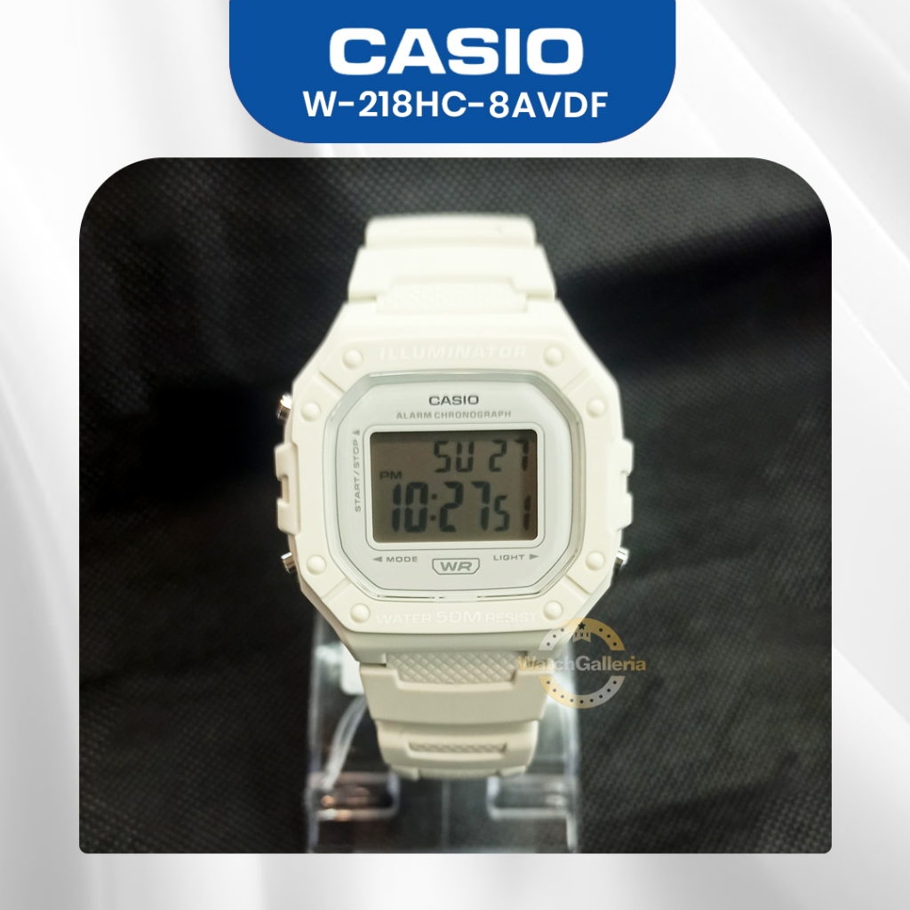 Jam Tangan Casio General W-218HC-8AVDF/W-218HC-8AVDF/W-218HC- Original Murah