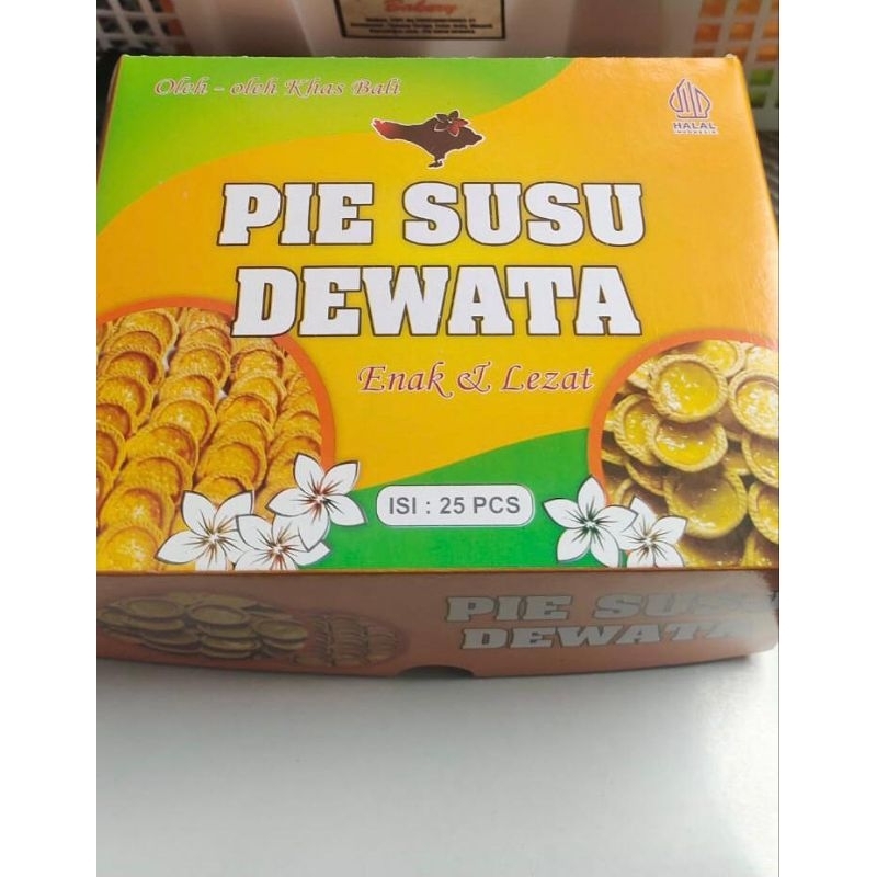 

Pie Susu Dewata Rasa Original isi 25 pcs free Box Asli Pie Susu Dewata