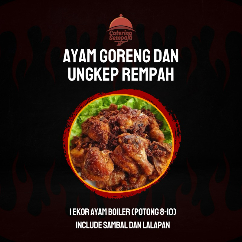 

KIRIM INSTANT AYAM GORENG REMPAH | AYAM GORENG LAOS | AYAM UNGKEP