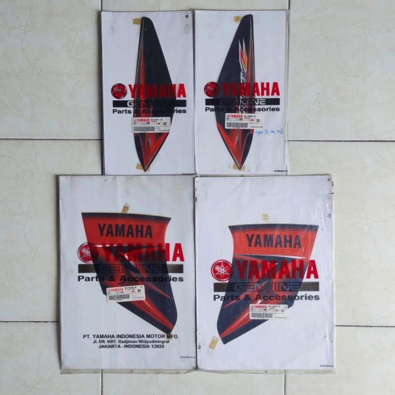 Striping Jupiter z Burhan 2006 Orange Hitam Original YGP