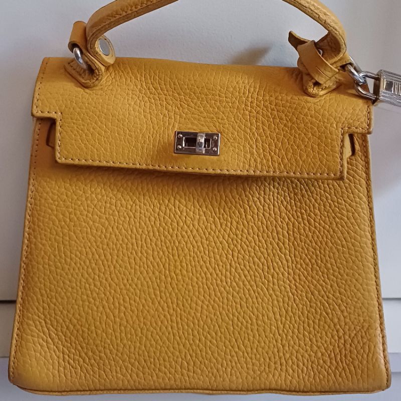 Tas Kuning Kulit Asli | WHEREVER YOU GO