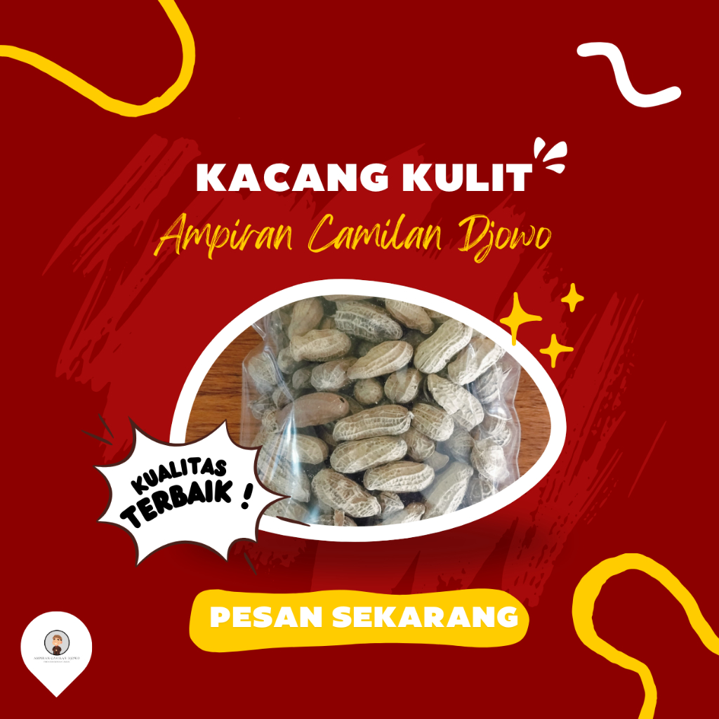 

KACANG KULIT SANGRAI MADURA 170gr - Ampiran Camilan Djowo