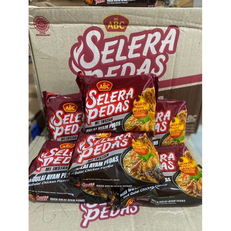 

mie abc selera pedas