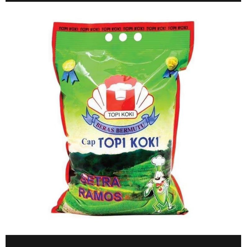 

Beras topi koki 5kg