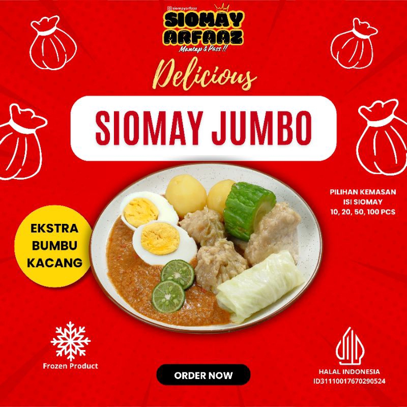 

Siomay Jumbo Satuan | Siomay Arfaaz