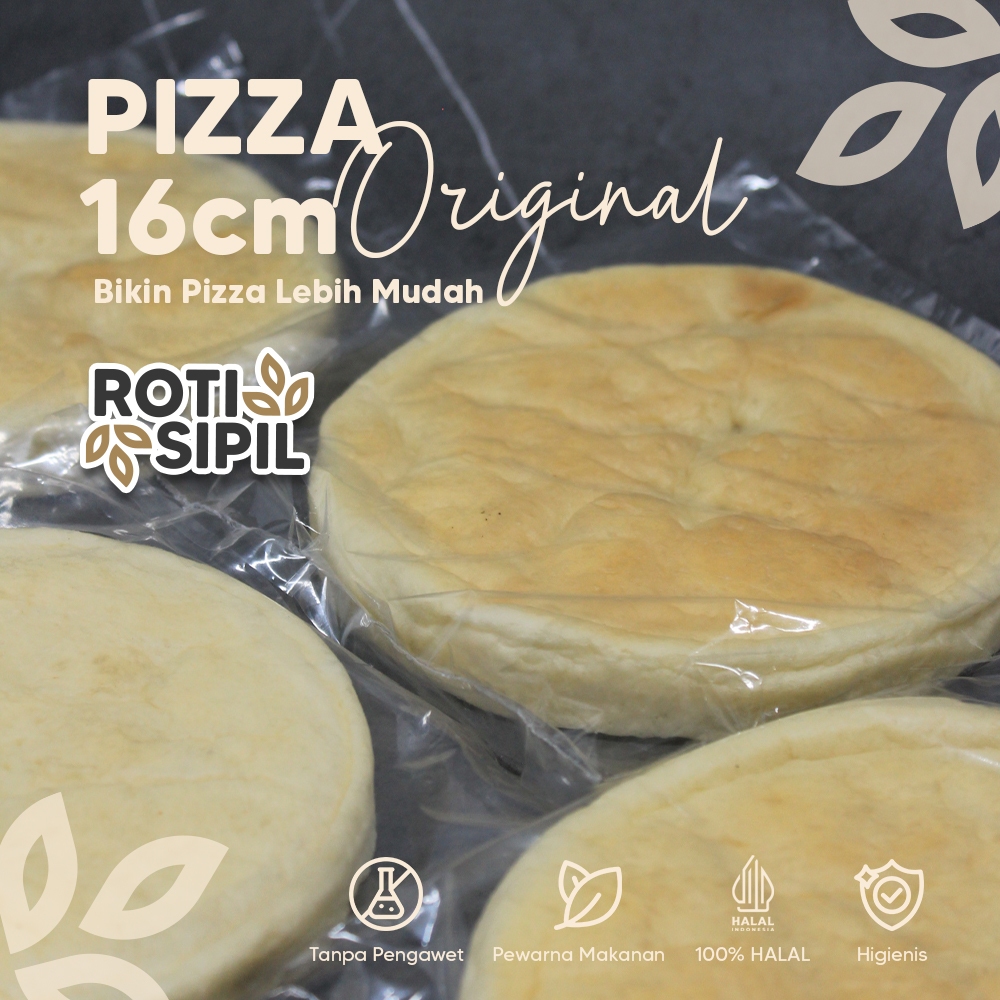 

Roti Pizza Ukuran 16cm | Base Pizza 16cm