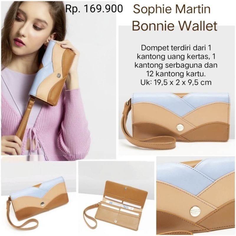 Dompet Wanita / Dompet Pria Sophie Martin Paris