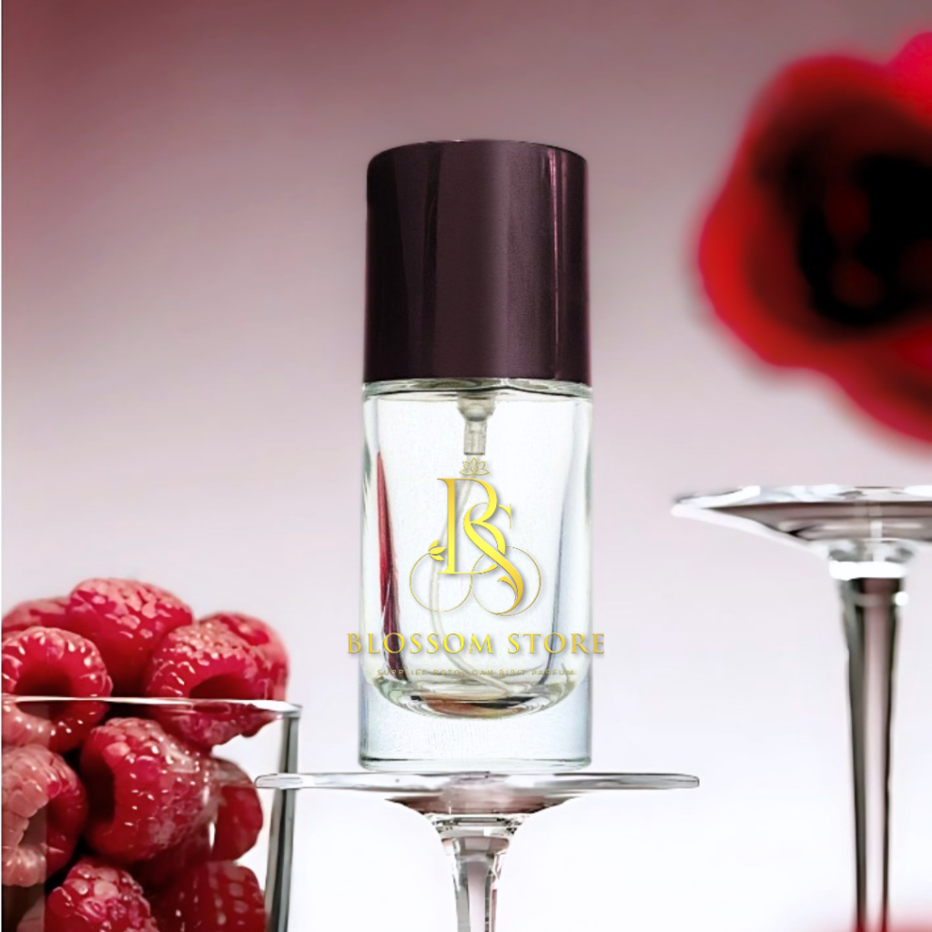 Botol Parfum Casa 20ML Drat Tutup Hitam - Botol Parfum Kaca 20ML - Botol Kosong