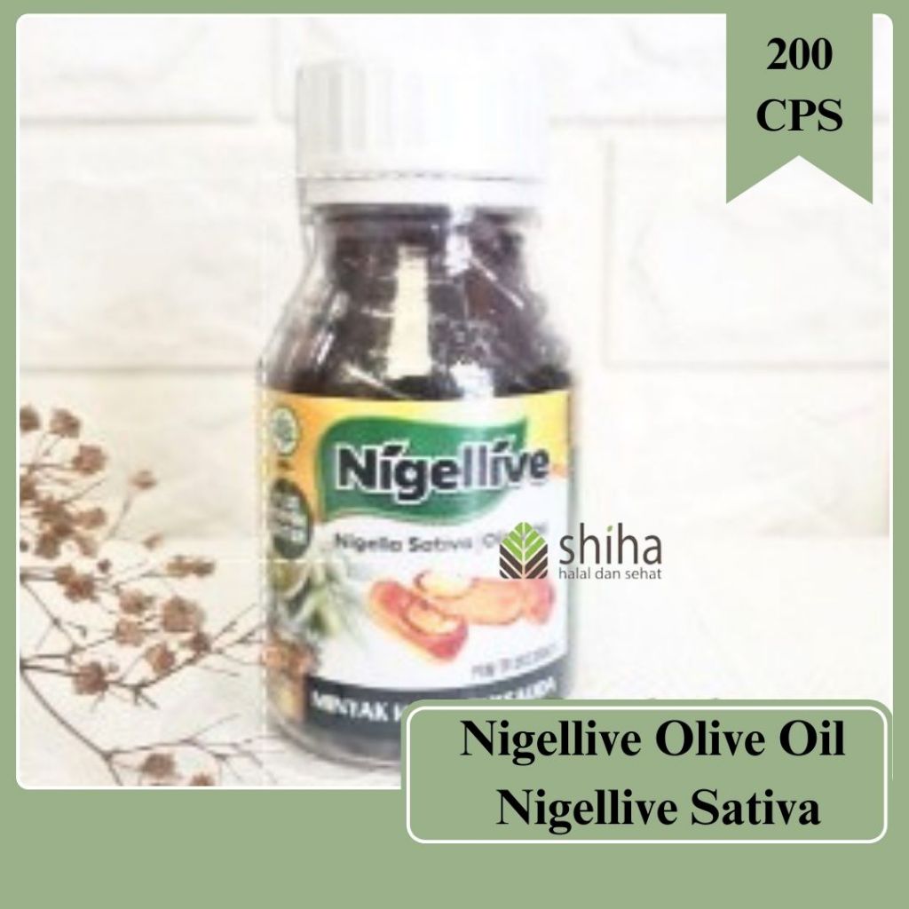 

Nigellive Plus Zaitun Oil 200capsule