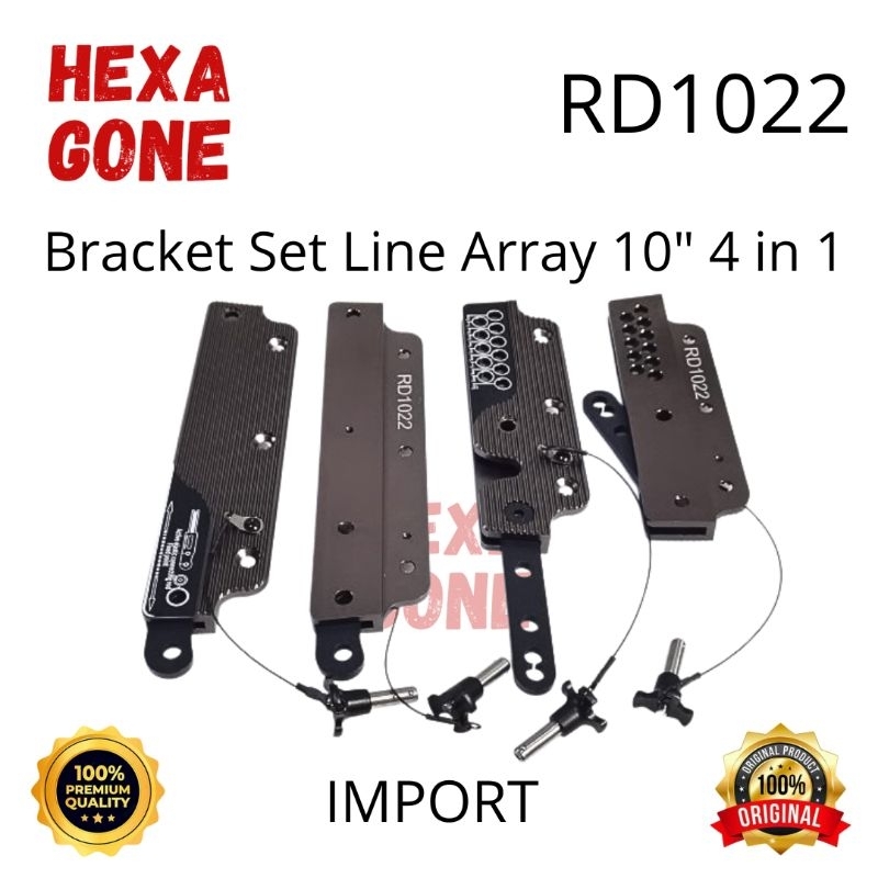 Bracket Set Line Array 10" 4 in 1