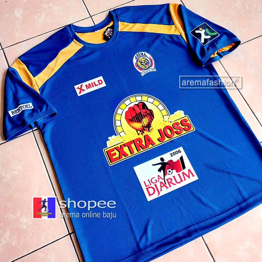 Jersey Arema Klasik 2005 2006 EXTRAJOSS kaos arema online baju aremafashion